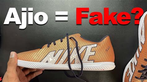 does ajio sell fake shoes|are ajio products original.